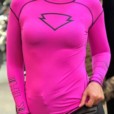 Camiseta Segunda Pele Hlx Feminina Pink Lançamento 2022