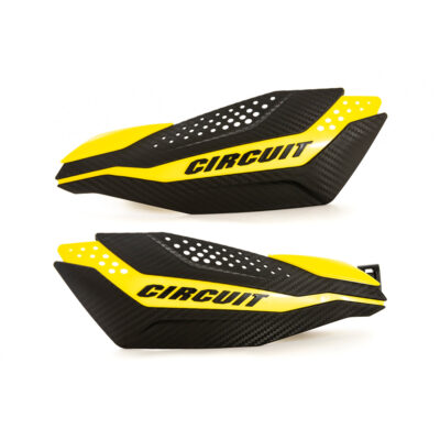 Prot Mao Circuit Dakar Universal Carbon/amarelo