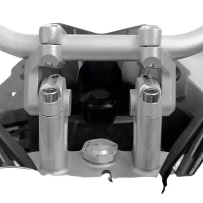 Riser Adaptador Guidao Tiger900 2020+Scam Spta216 Prata