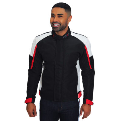 Jaqueta Forza City Rider Inverno Black/Red/White Motociclis
